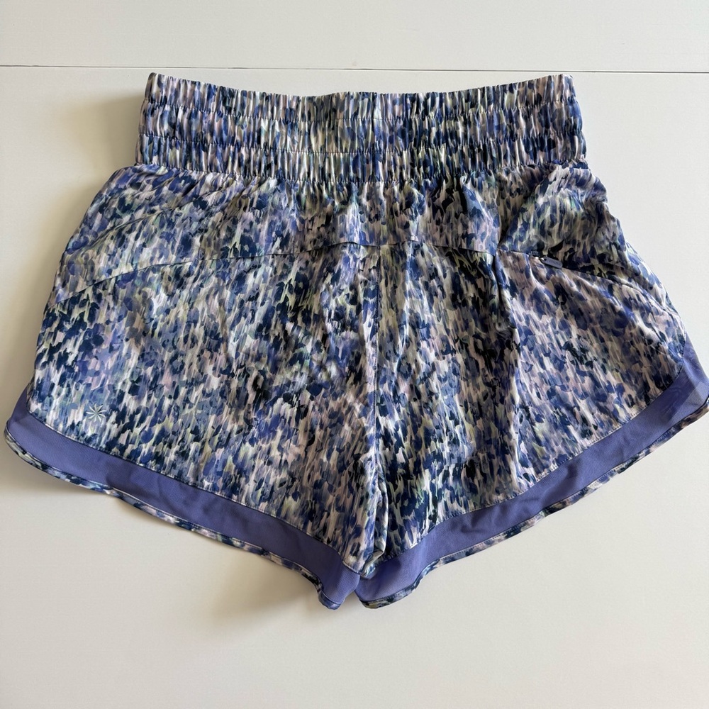 Athleta High Rise Mesh Racer Run 3" Short - Picture 6 of 7
